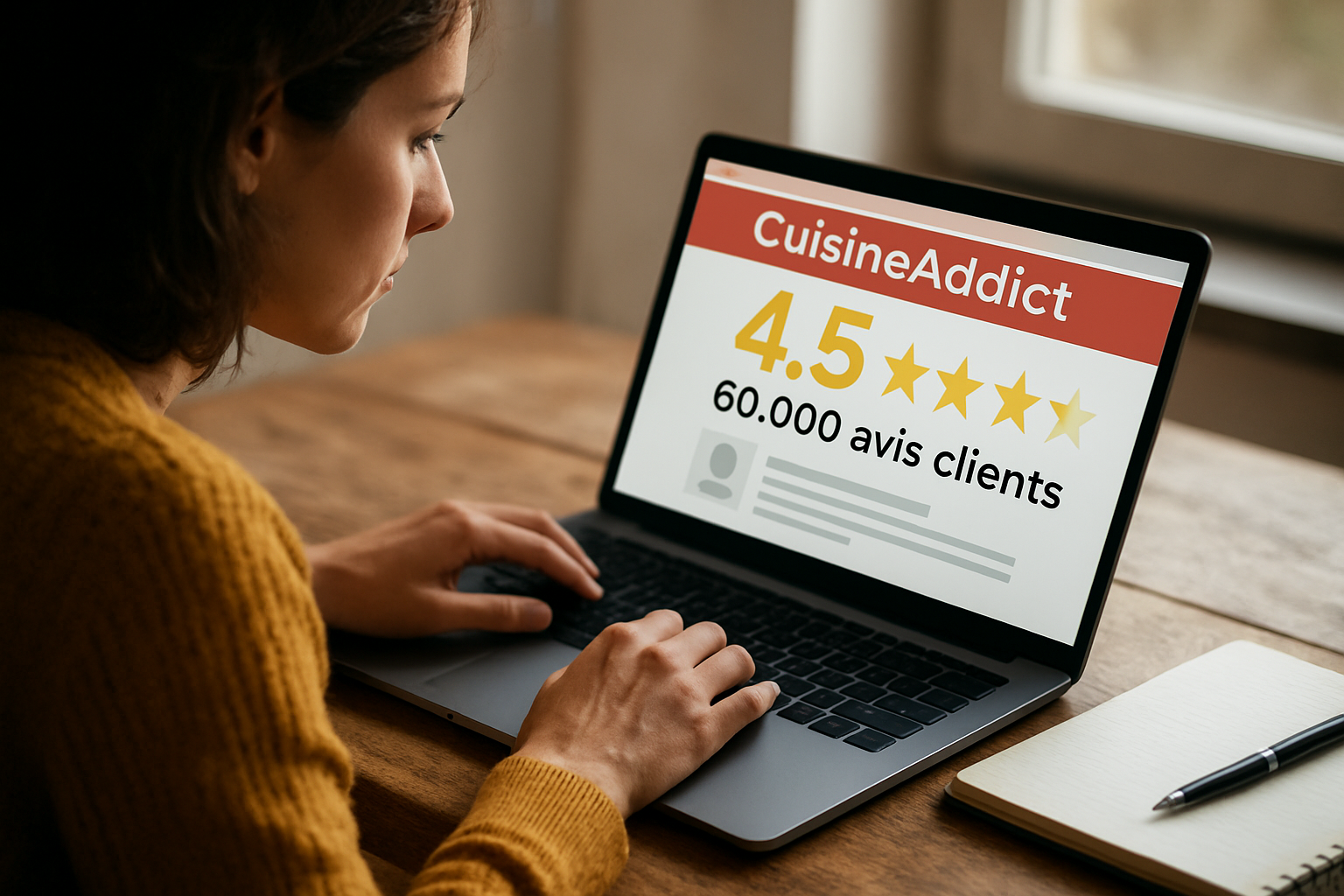 CuisineAddict Avis : Mon Retour sur la Fiabilité du Site Après 60 000 Avis Clients