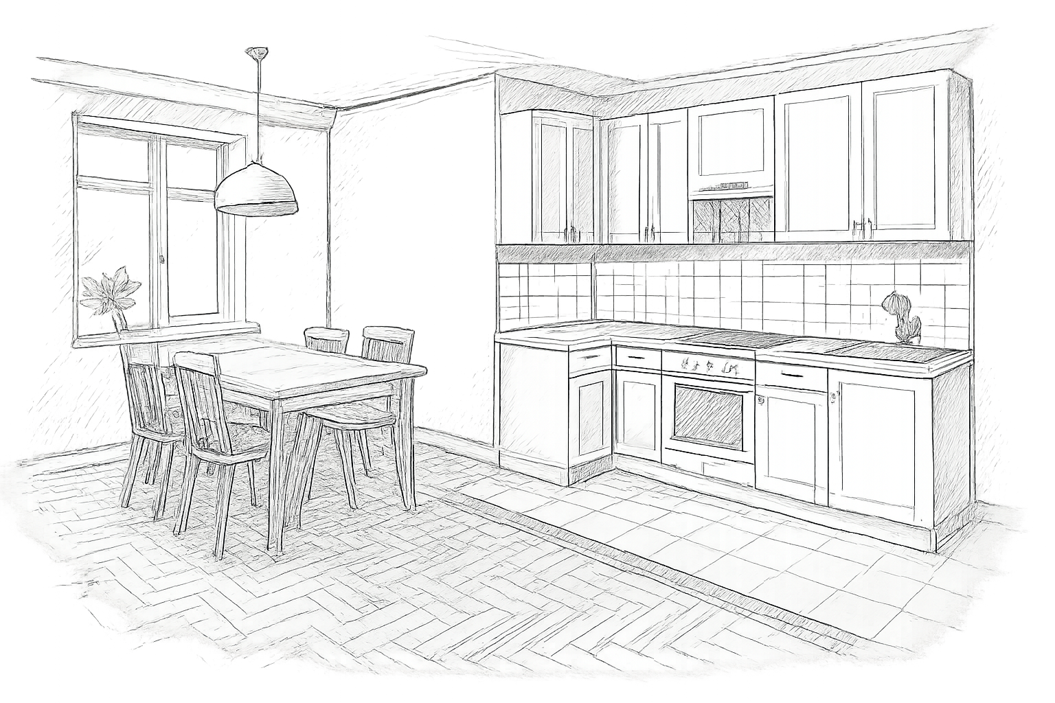 parquet ou carrelage dans la cuisine