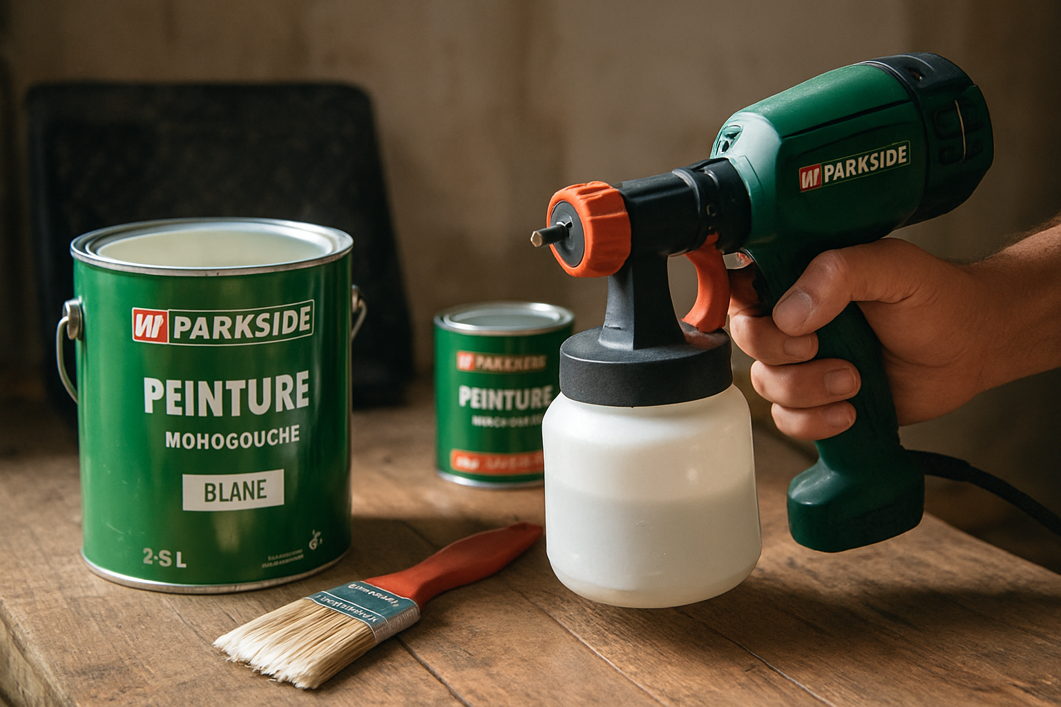 Peinture Parkside Lidl Avis en Français : Test Complet des Peintures et Pistolets Parkside