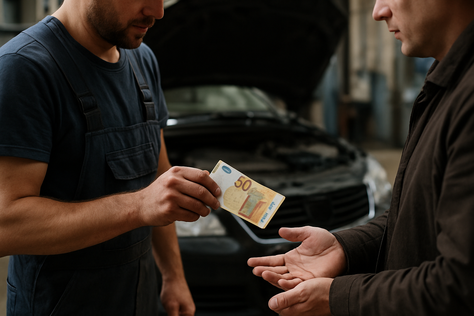 Prix garage au black : combien ça coûte vraiment et quels sont les risques ?