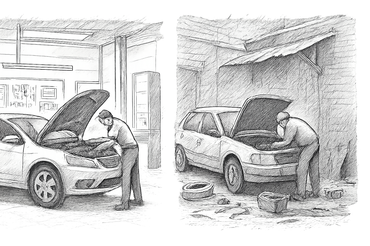 prix garage au black